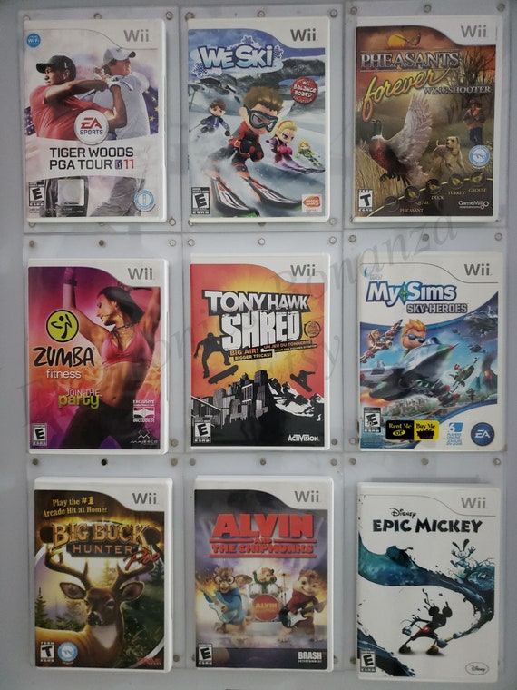 Authentic Nintendo Wii Games - Etsy