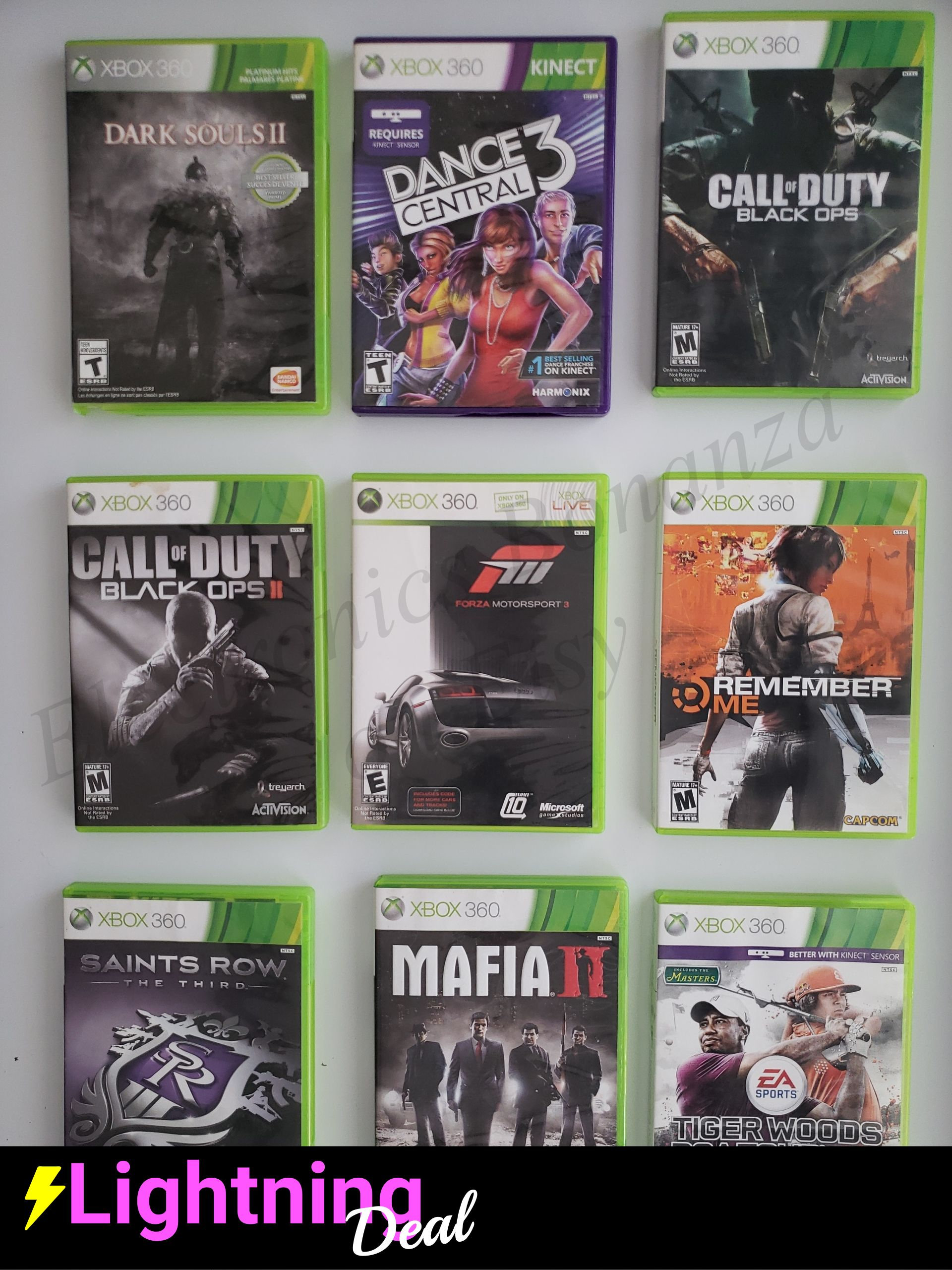 Authentic Xbox 360 Games Etsy