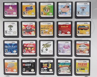 Authentic Nintendo DS Games for DS / DSLite / DSi / 3DS XL and 2DS