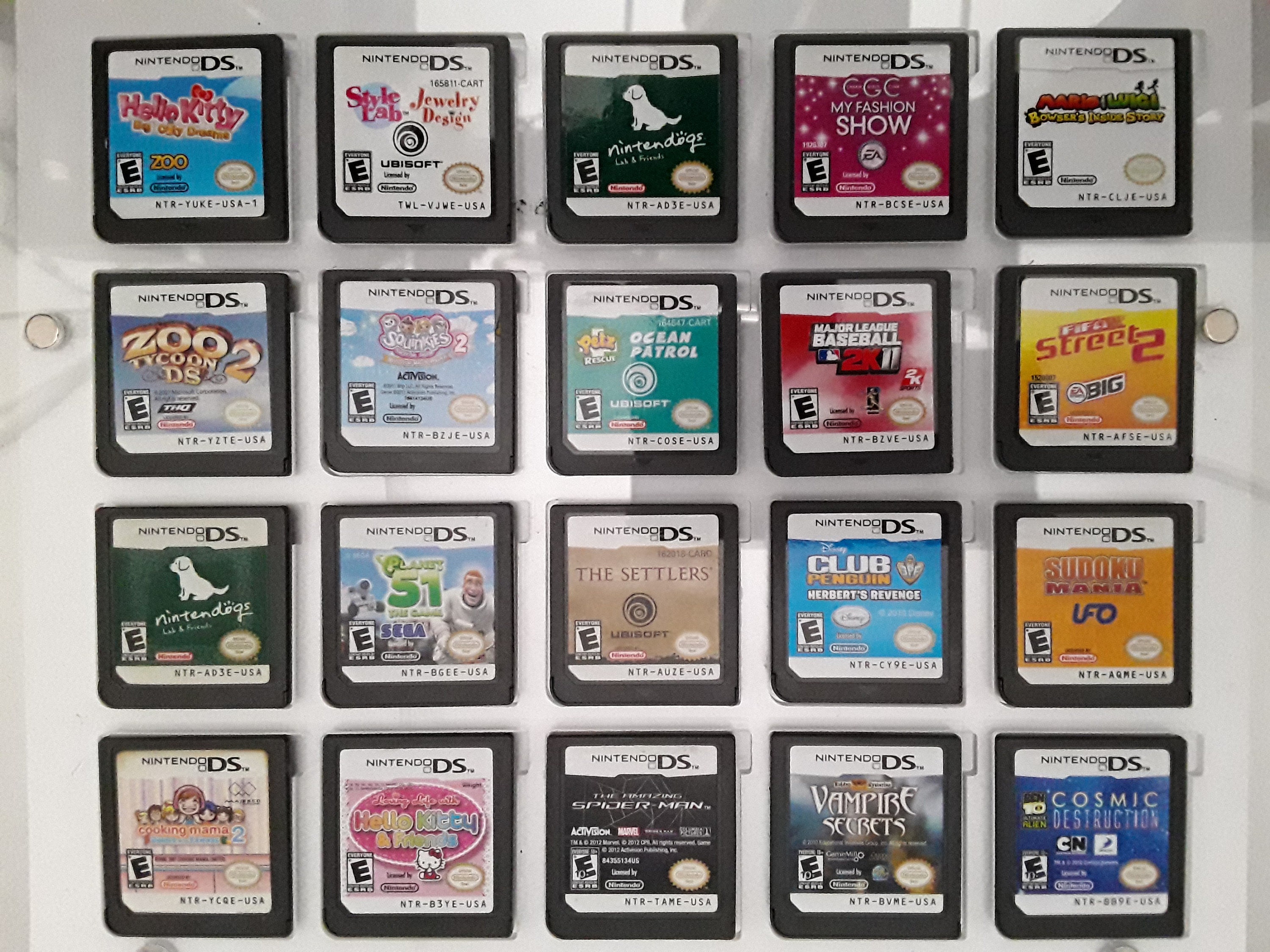 Authentic Nintendo DS Games for DS / Dslite / Dsi / 3DS XL and 2DS