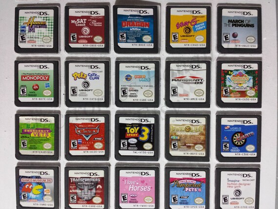 Authentic Nintendo DS Games for DS / Dslite / Dsi / 3DS XL and 