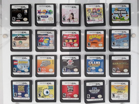 Authentic Nintendo DS Games for DS / Dslite / Dsi / 3DS XL and 2DS