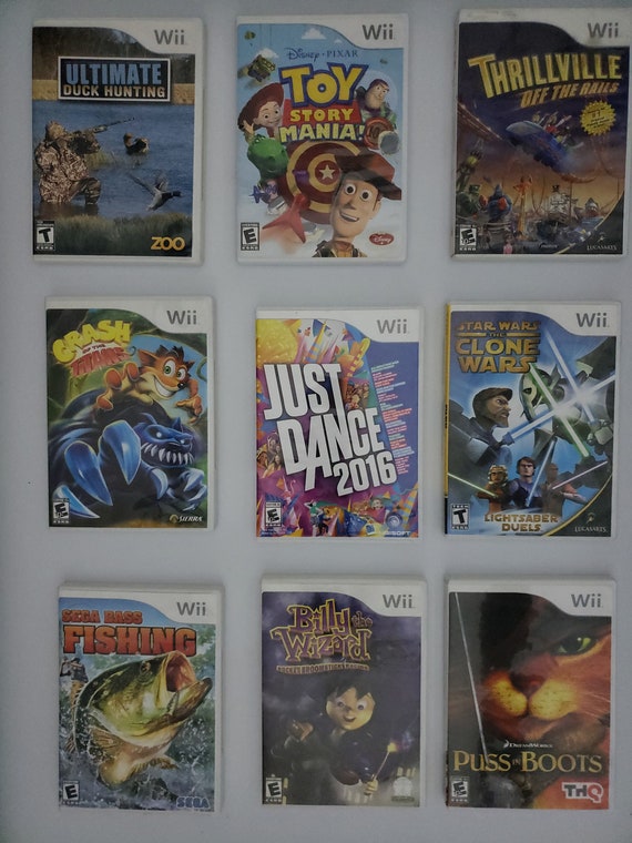 Authentic Nintendo Wii Games - Etsy