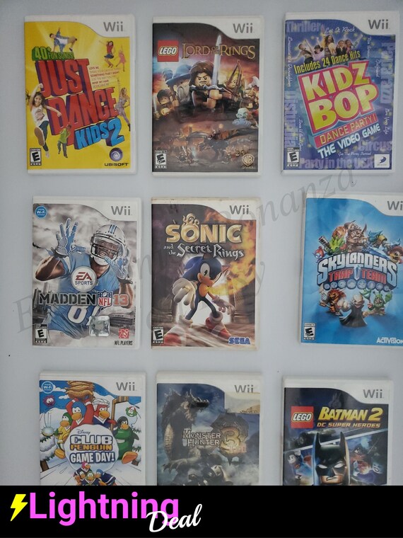 Authentic Nintendo Wii Games - Etsy Canada