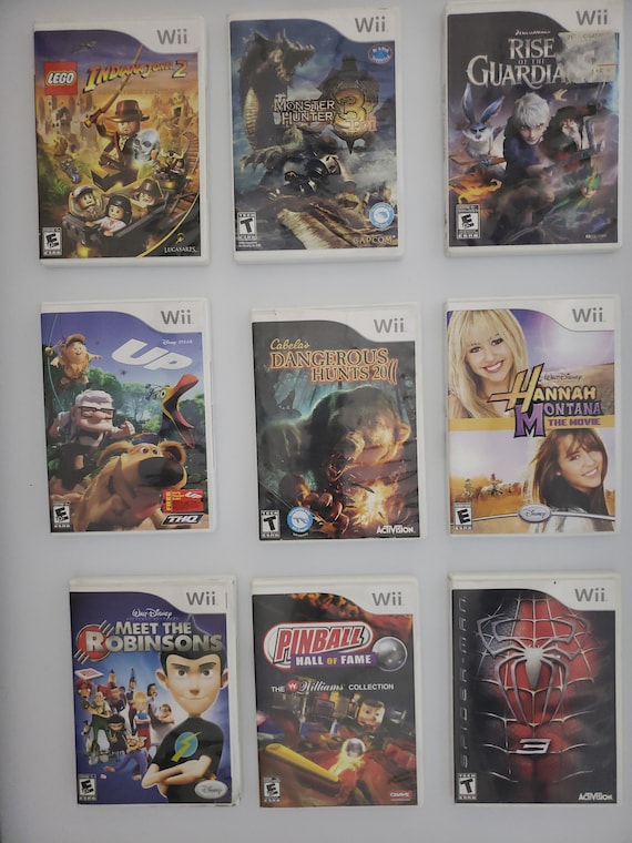 Authentic Nintendo Wii Games - Etsy