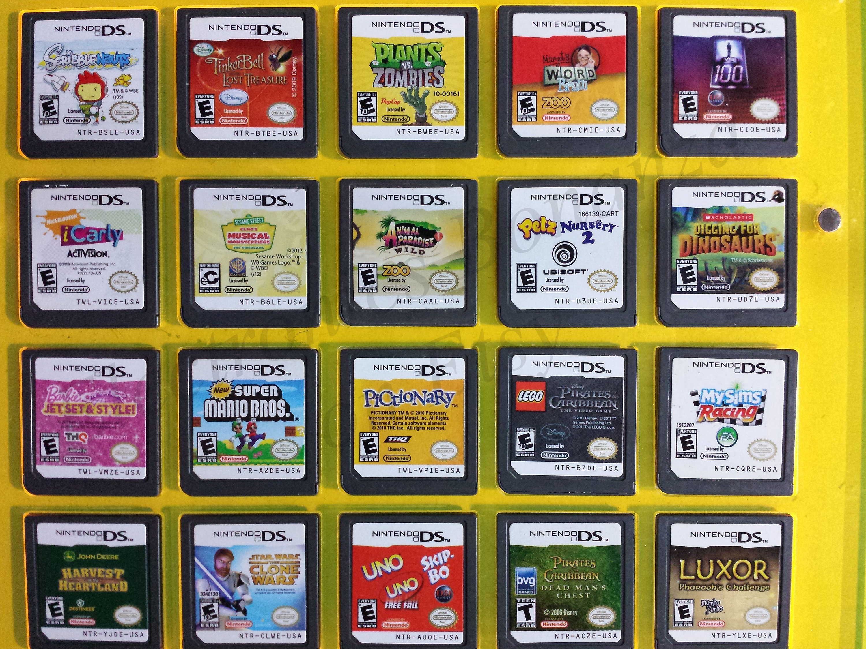 Authentic Nintendo DS Games for DS / Dslite / Dsi / 3DS XL and 2DS