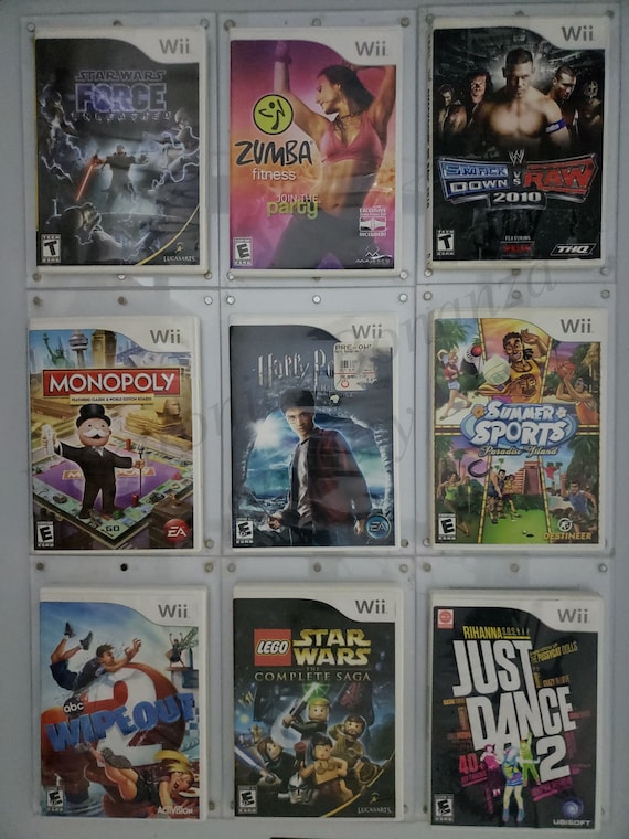 Authentic Nintendo Wii Games - Etsy