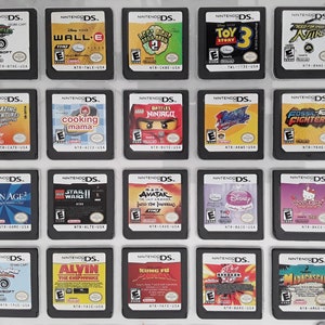 Authentic Nintendo DS Games for DS / DSLite / DSi / 3DS XL and 2DS