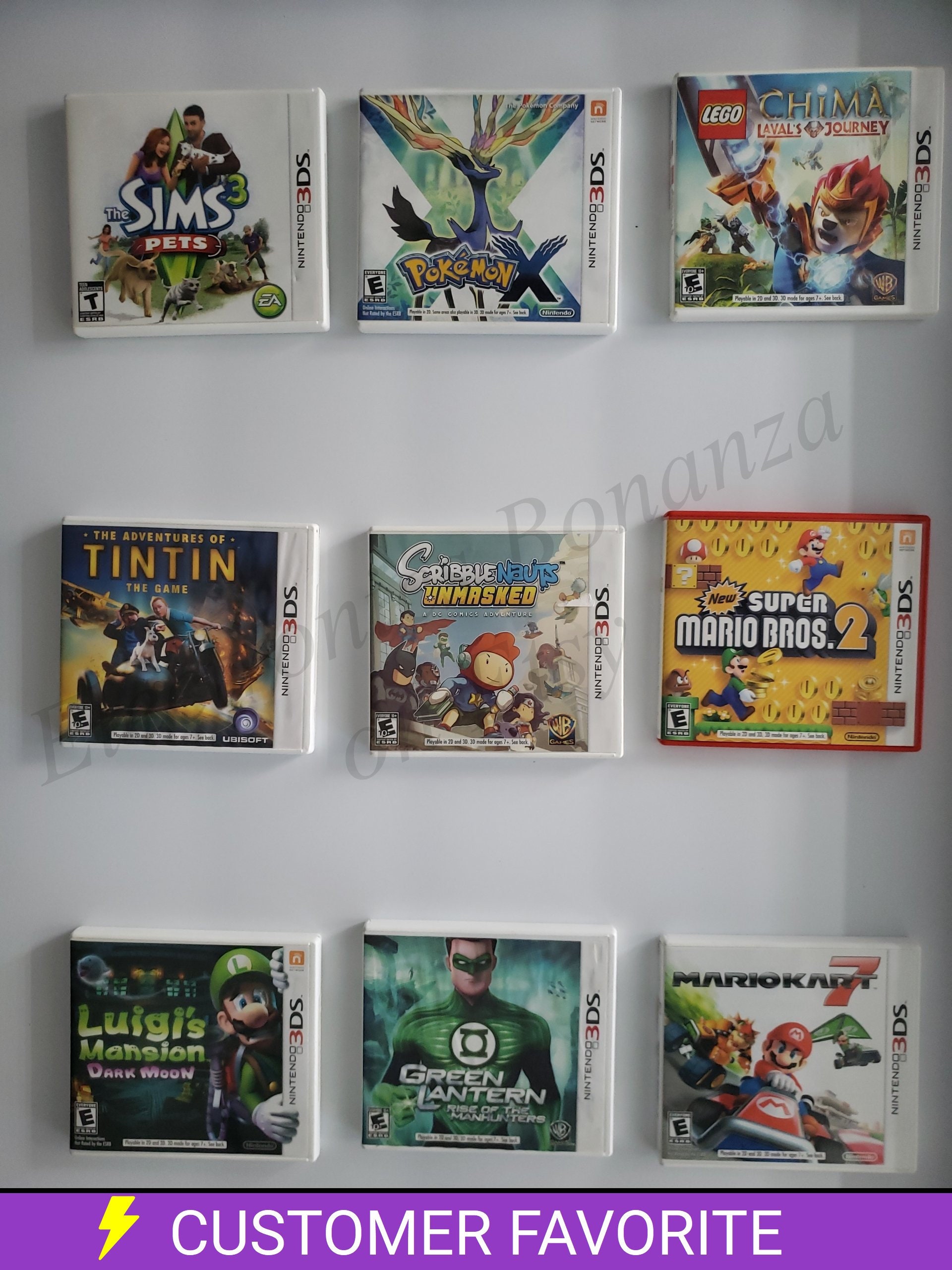 Authentic Nintendo 3DS Games - Etsy