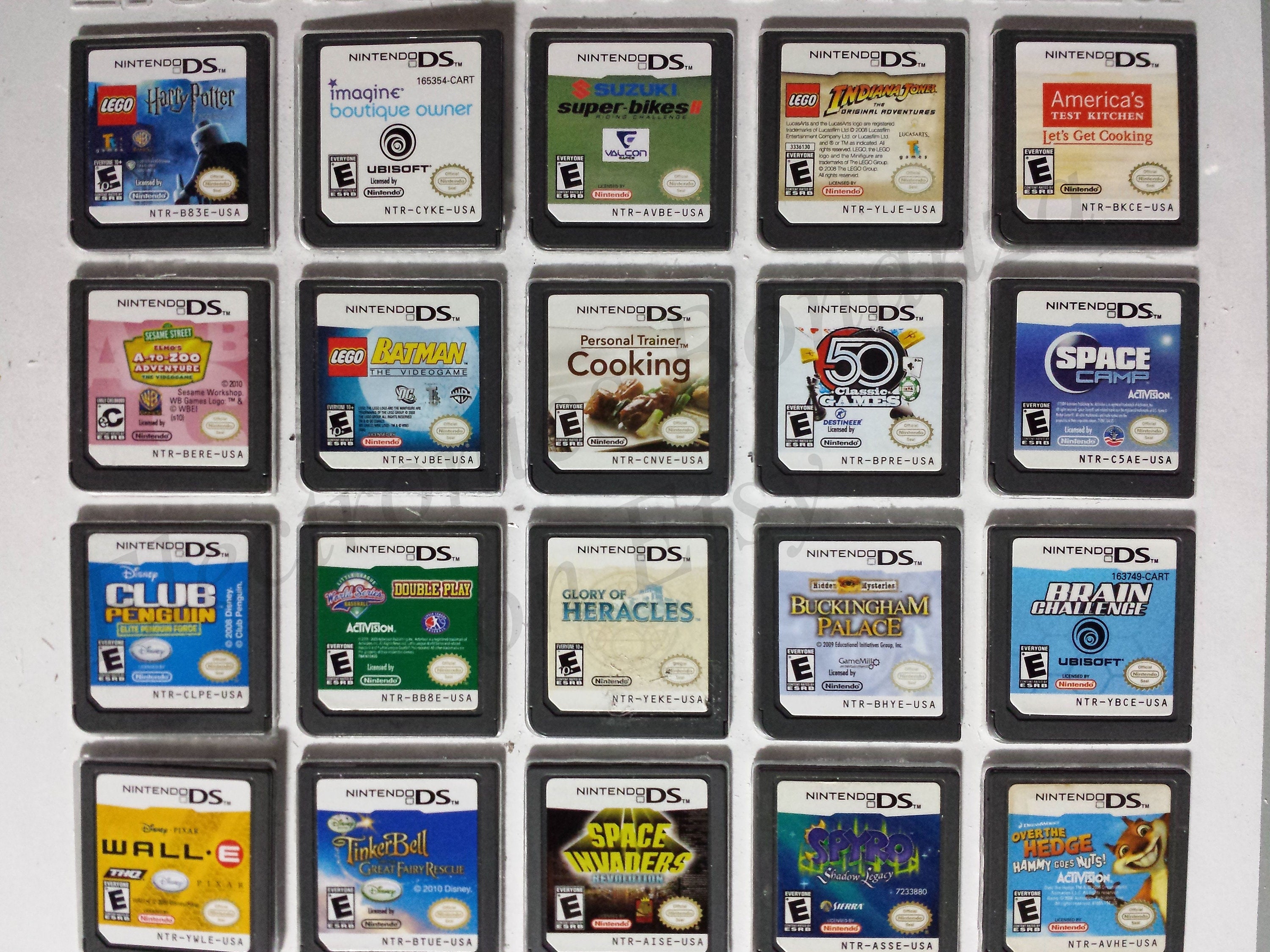 Authentic Nintendo DS Games for DS / Dslite / Dsi / 3DS XL and 2DS
