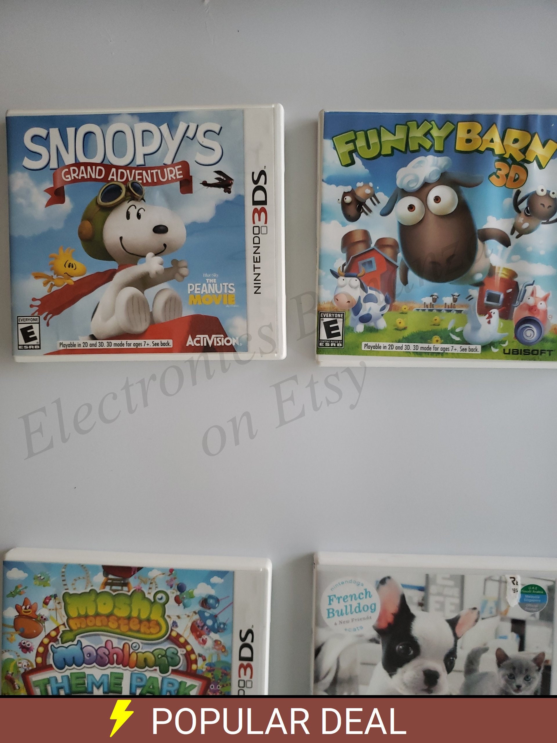 Authentic Nintendo 3DS Games - Etsy