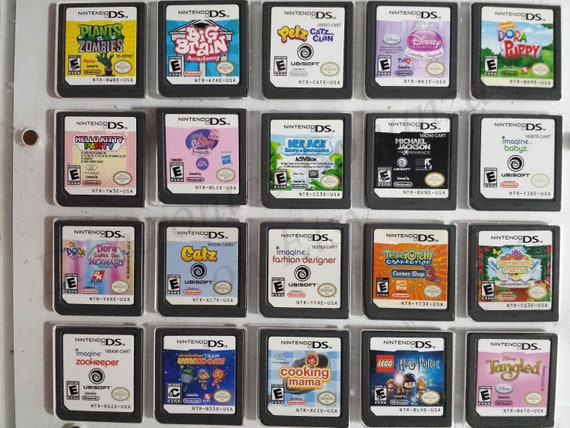 Authentic Nintendo DS Games for DS / Dslite / Dsi / 3DS XL and 2DS
