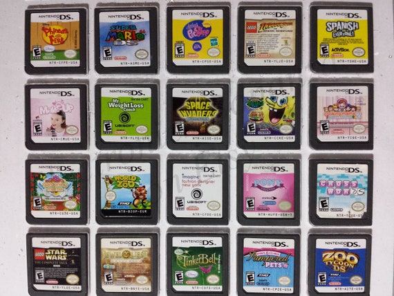 Authentic Nintendo DS Games for DS / Dslite / Dsi / 3DS XL and 2DS