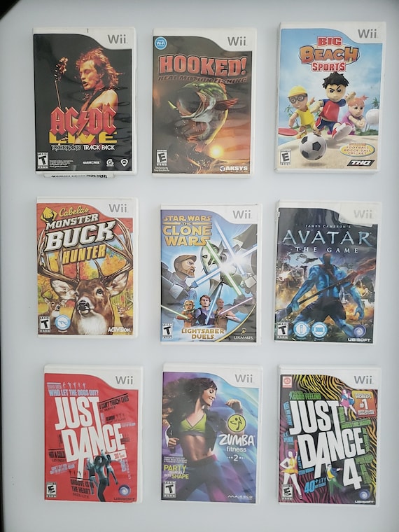 Authentic Nintendo Wii Games - Etsy