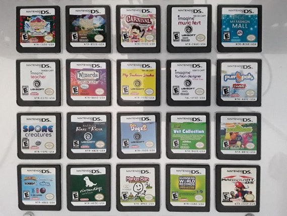 Authentic Nintendo DS Games for DS / Dslite / Dsi / 3DS XL and 2DS
