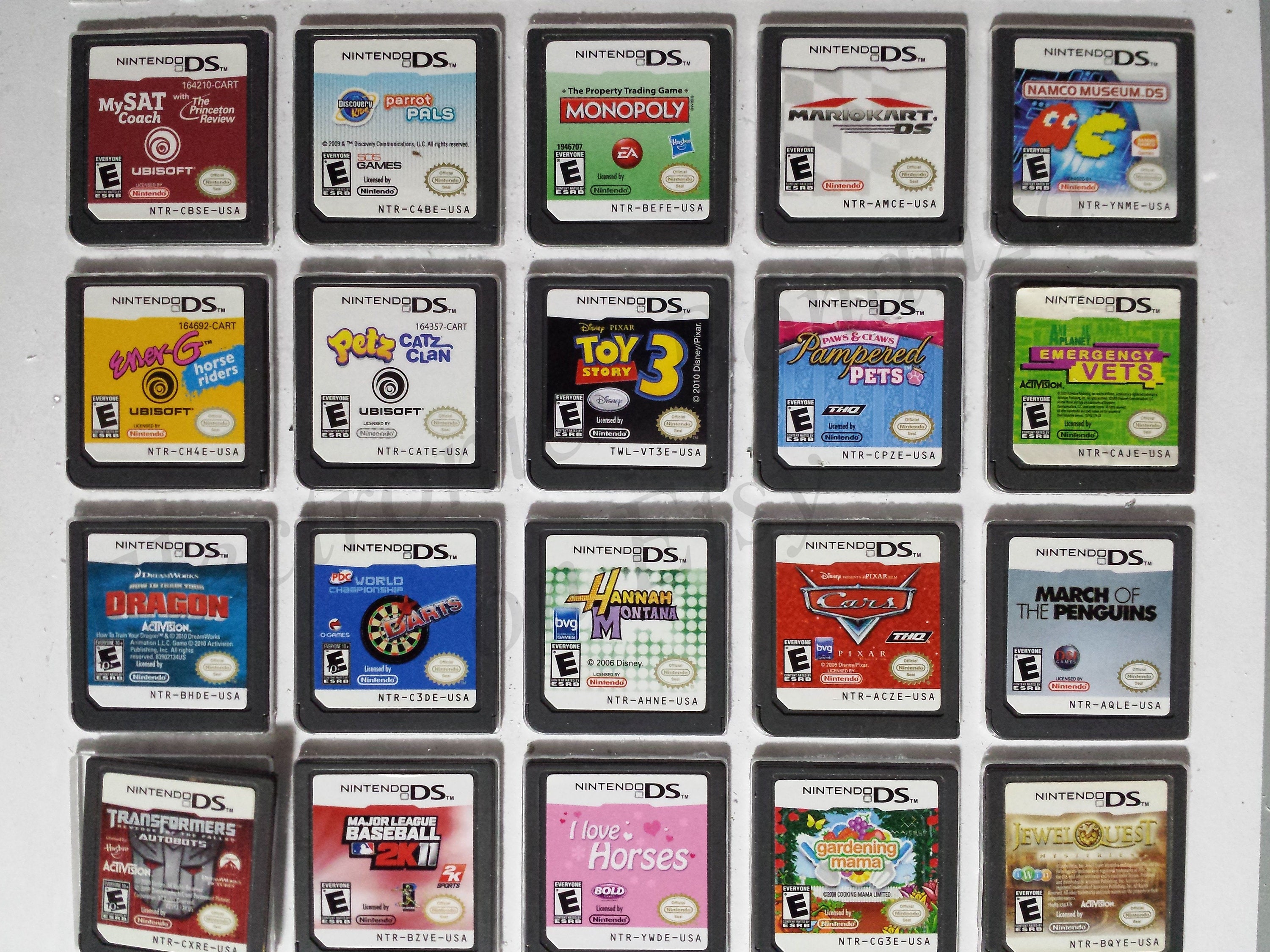 Authentic Nintendo DS Games for DS / Dslite / Dsi / 3DS XL and 2DS