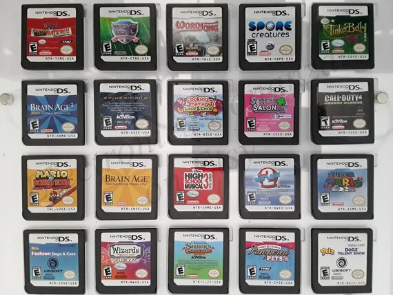 Authentic Nintendo DS Games for DS / Dslite / Dsi / 3DS XL and 