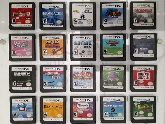 Authentic Nintendo Games for DS / / Dsi / 3DS XL and - Etsy