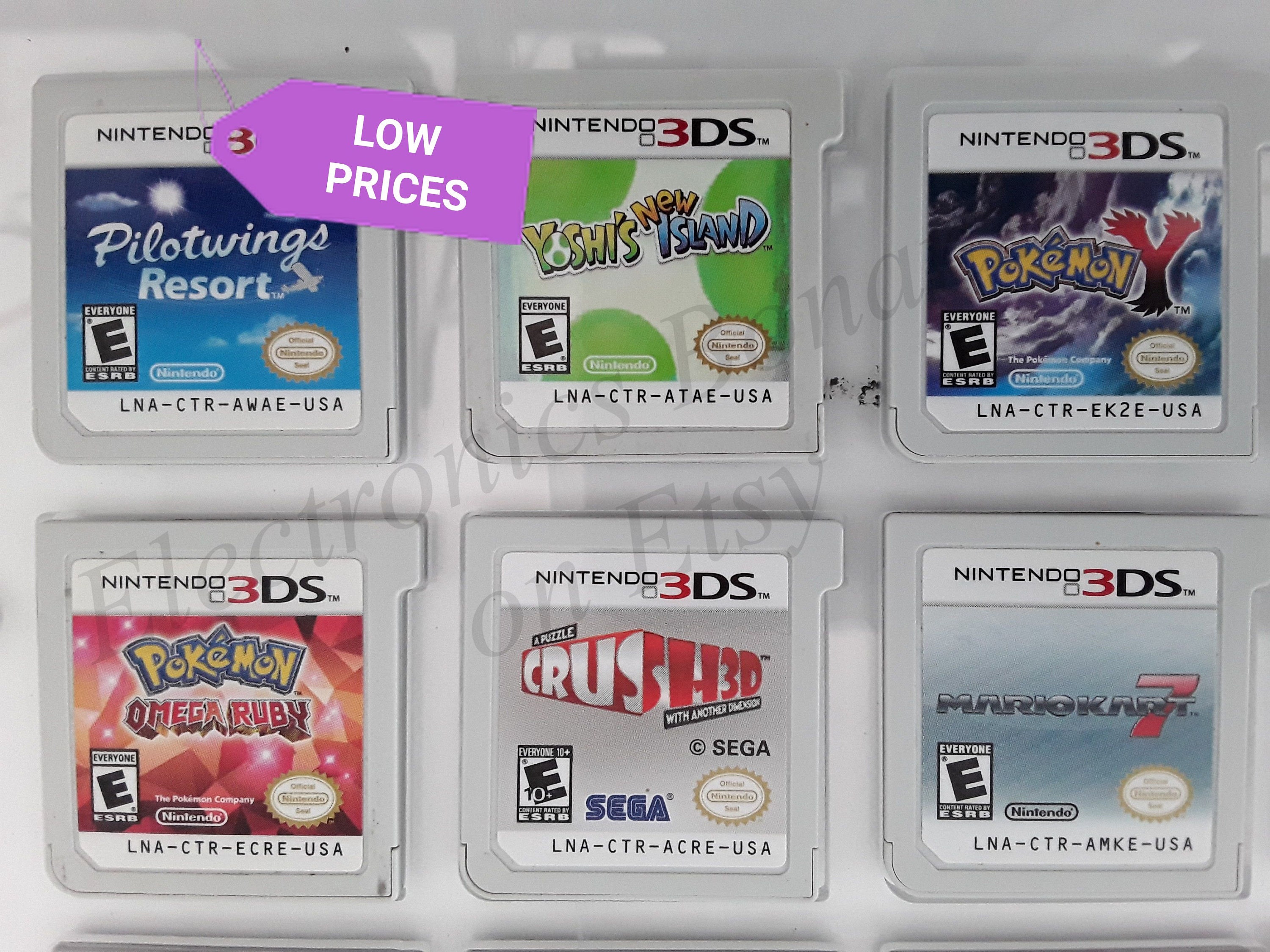 Authentic Nintendo 3DS Games - Etsy