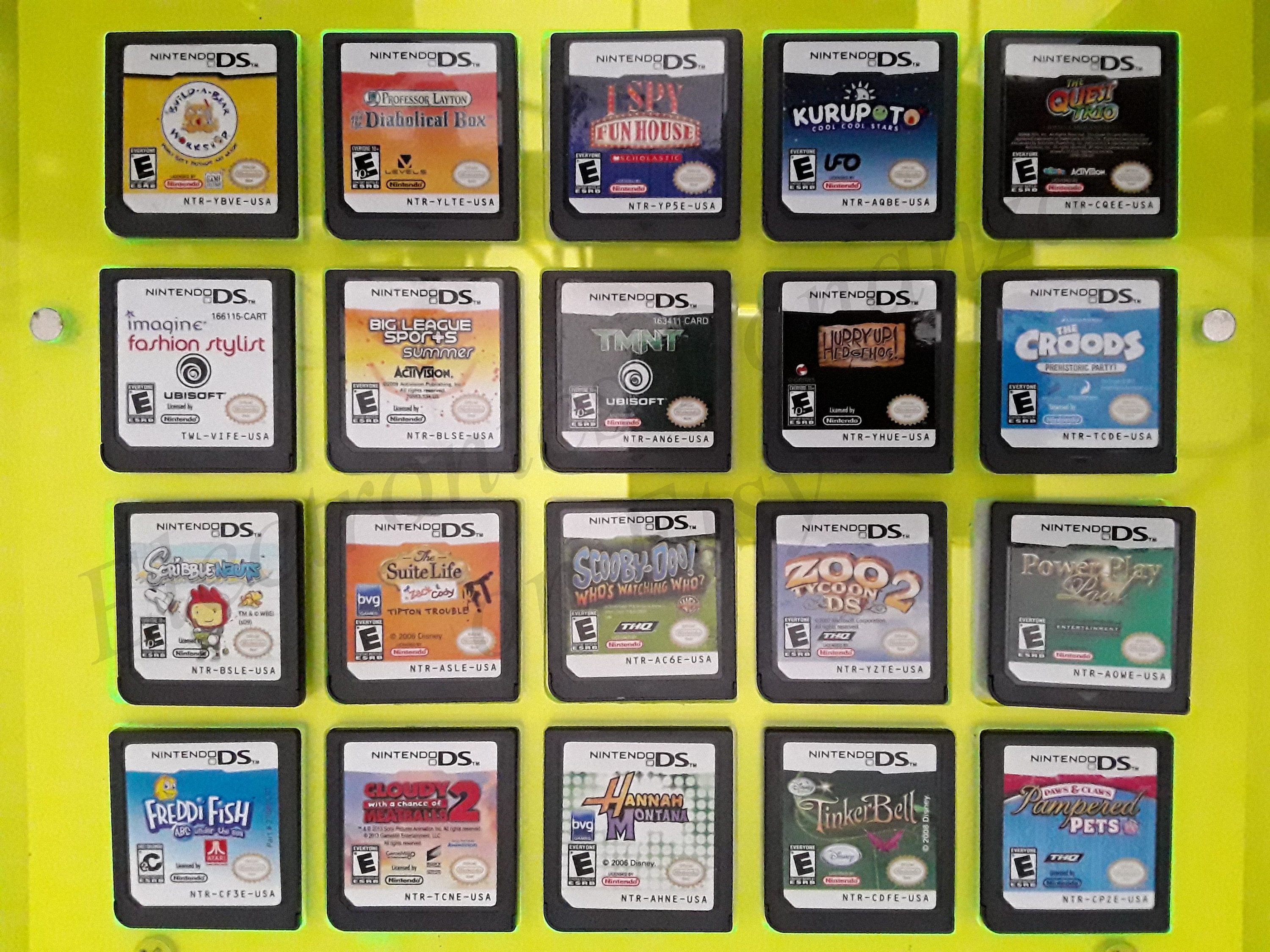 Authentic Nintendo DS Games for DS / Dslite / Dsi / 3DS XL and 2DS