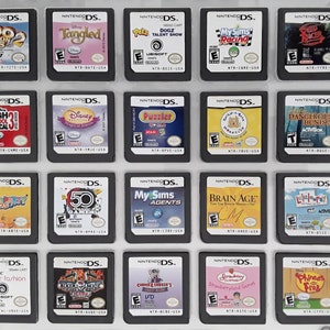 Authentic Nintendo DS Games for DS / DSLite / DSi / 3DS XL and 2DS