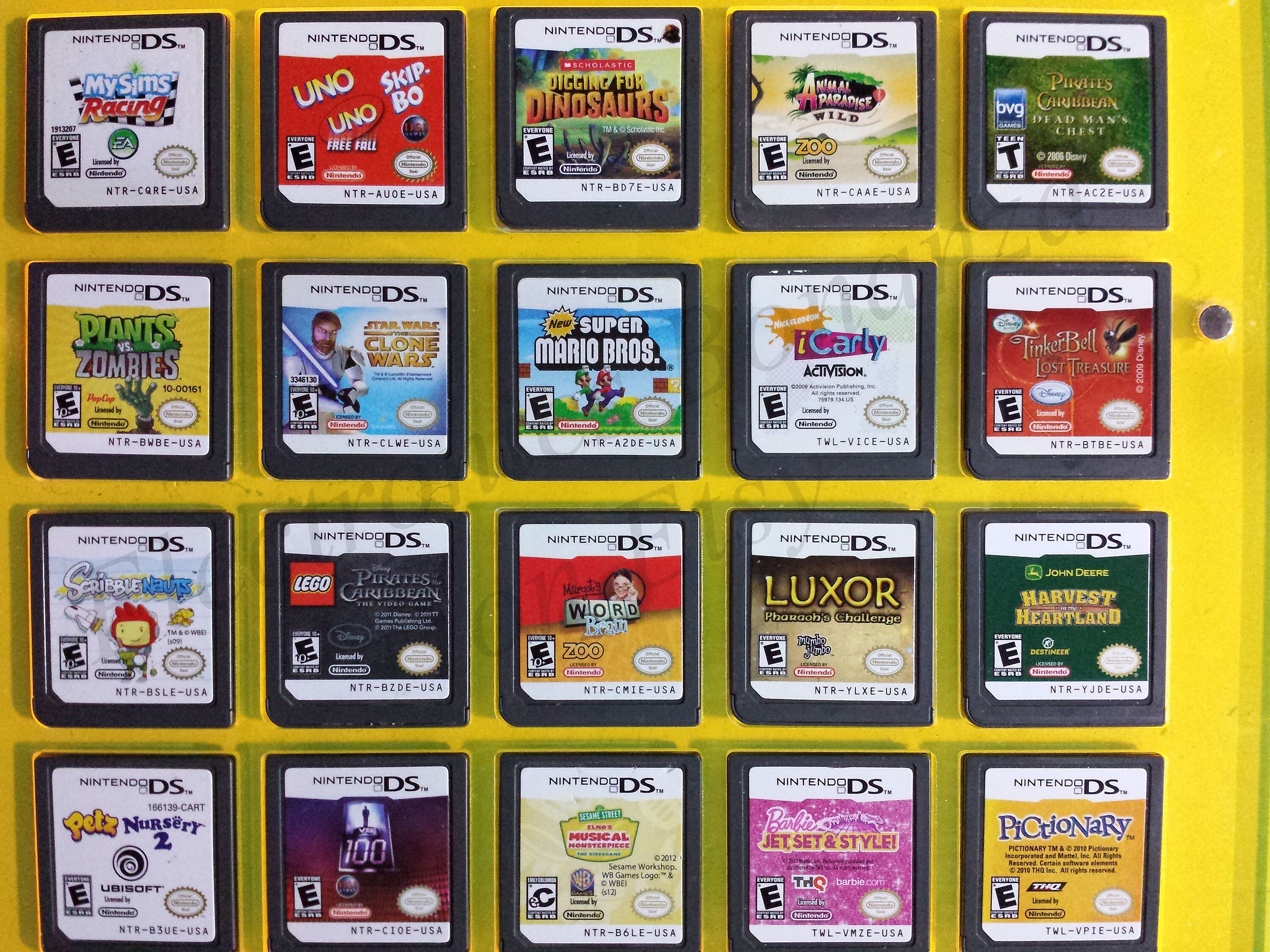 Authentic Nintendo DS Games for DS / Dslite / Dsi / 3DS XL and 2DS