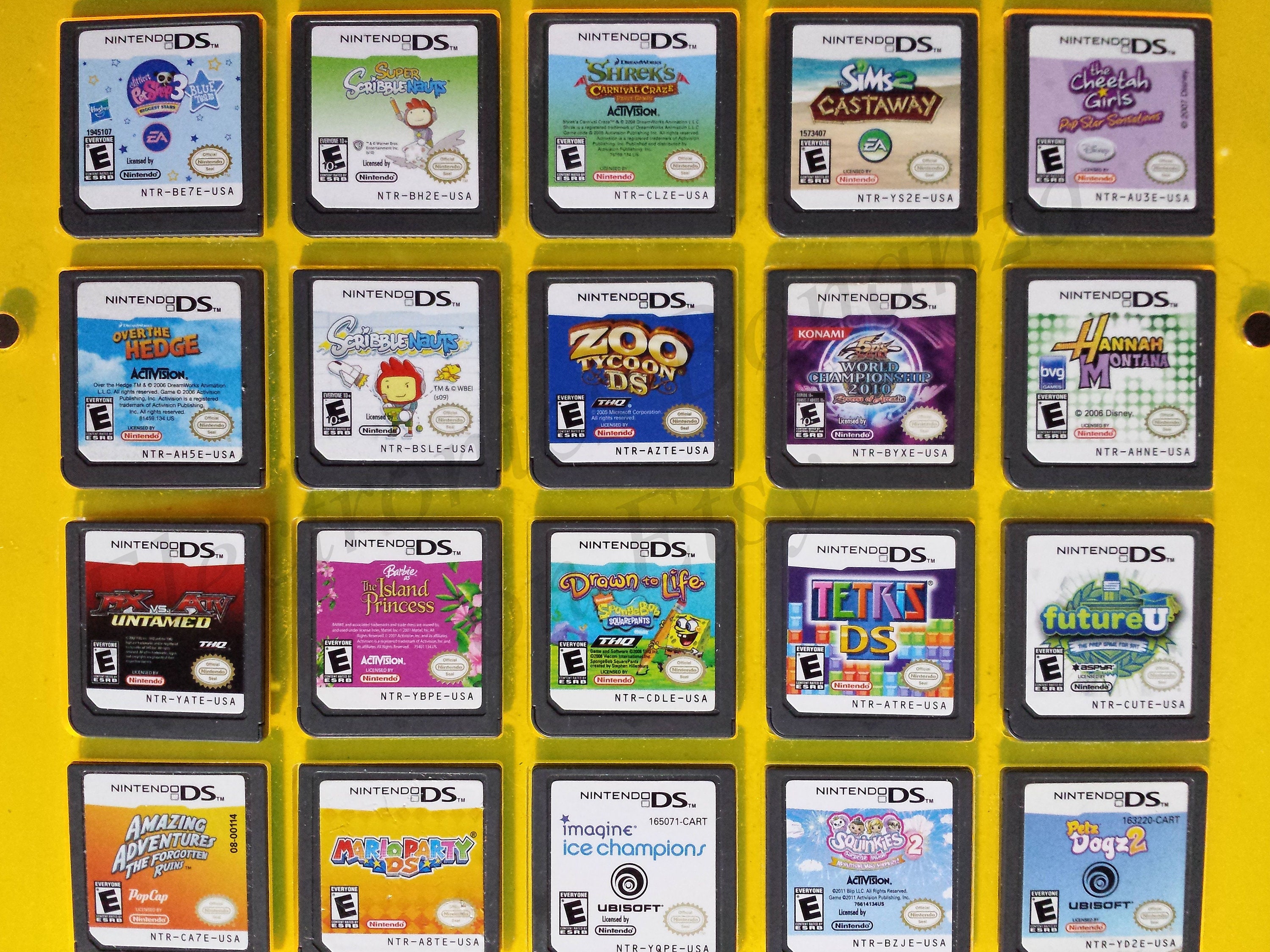 Authentic Nintendo DS Games for DS / Dslite / Dsi / 3DS XL and 2DS