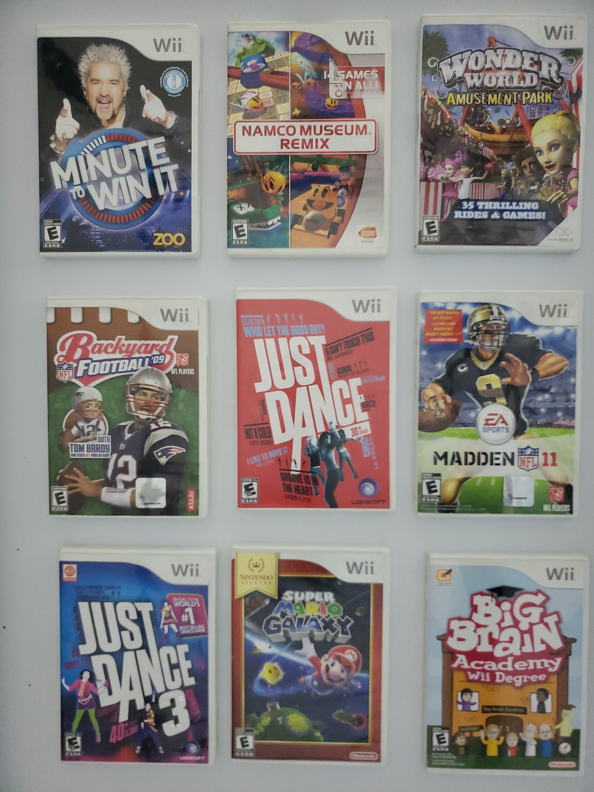 Authentic Nintendo Wii Games - Etsy
