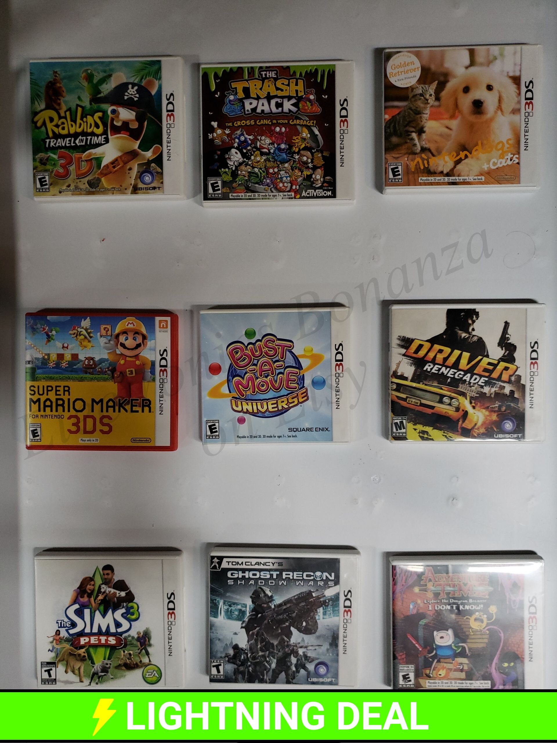 Authentic Nintendo 3DS Games - Etsy