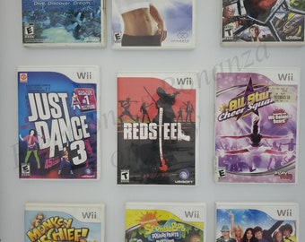 Authentic Nintendo Wii Games - Etsy