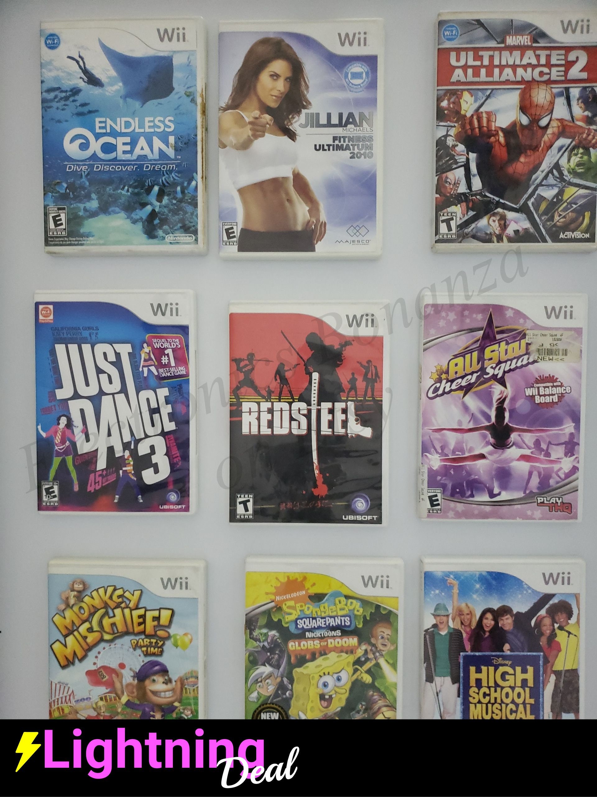 Authentic Nintendo Wii Games - Etsy