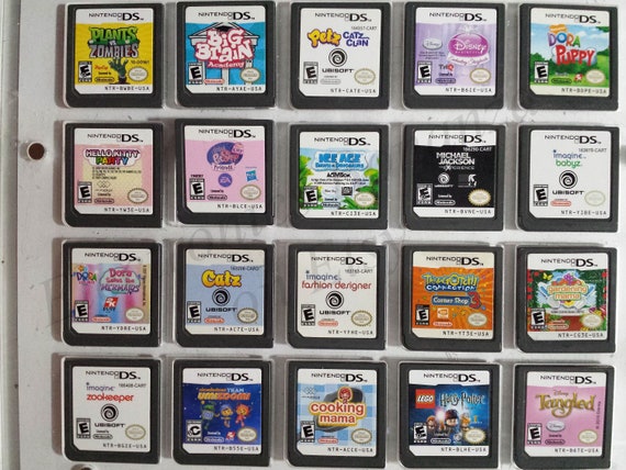 Authentic Nintendo DS Games for DS / Dslite / Dsi / 3DS XL and 2DS