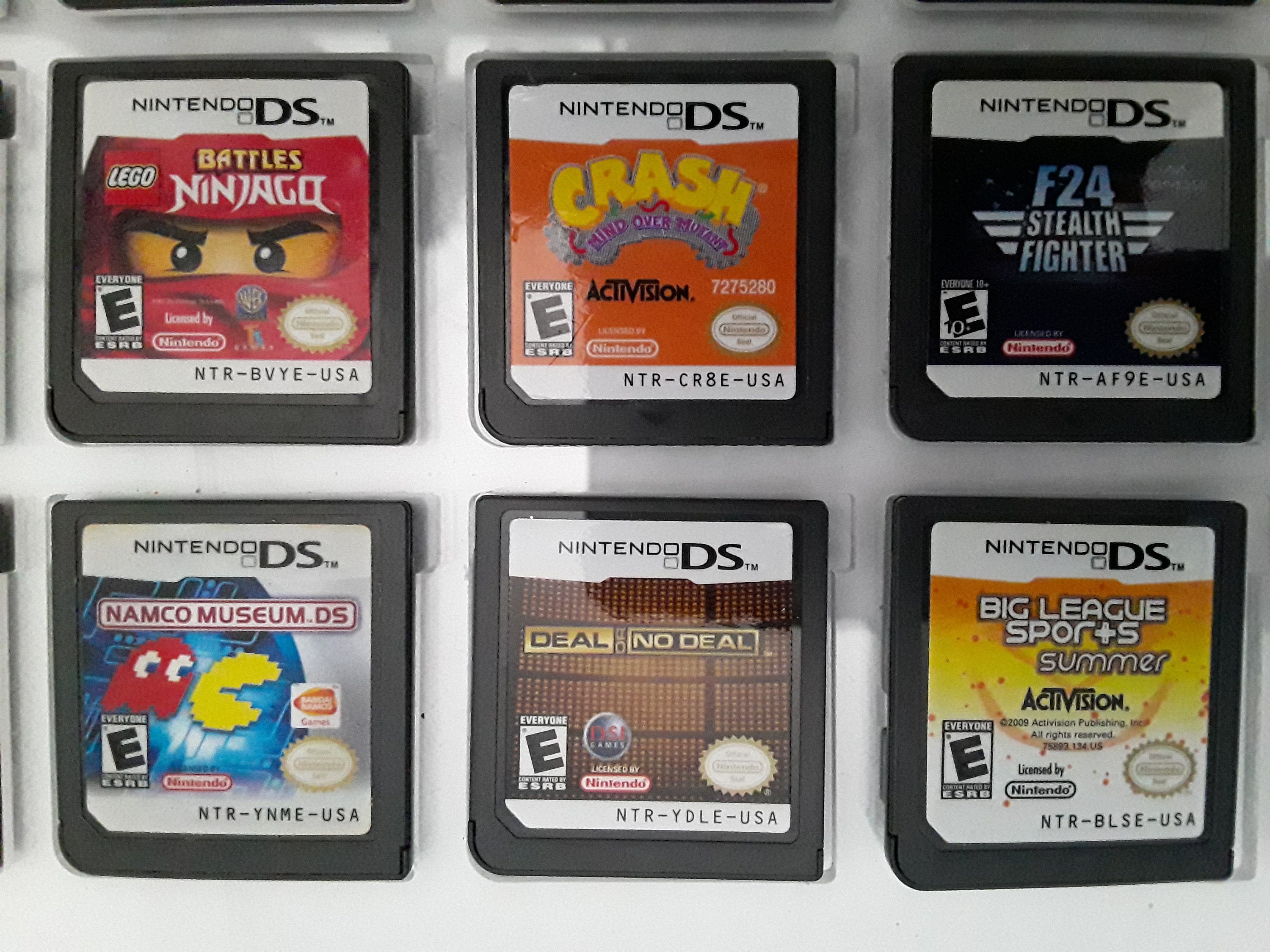 Authentic Nintendo DS Games for DS / Dslite / Dsi / 3DS XL and 2DS