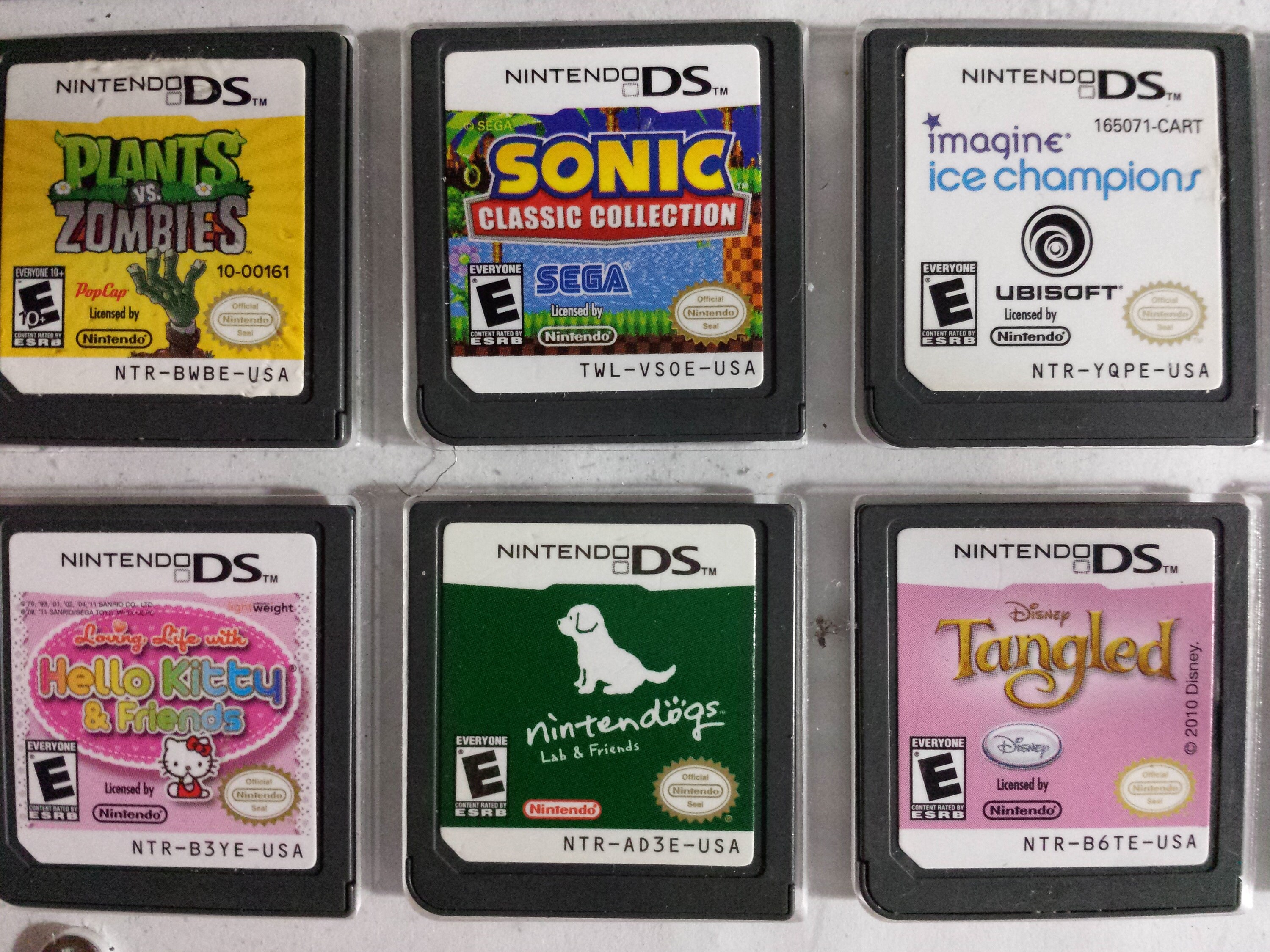 Authentic Nintendo DS Games for DS / Dslite / Dsi / 3DS XL and 2DS