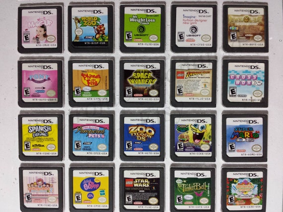 Authentic Nintendo DS Games for DS / Dslite / Dsi / 3DS XL and 2DS