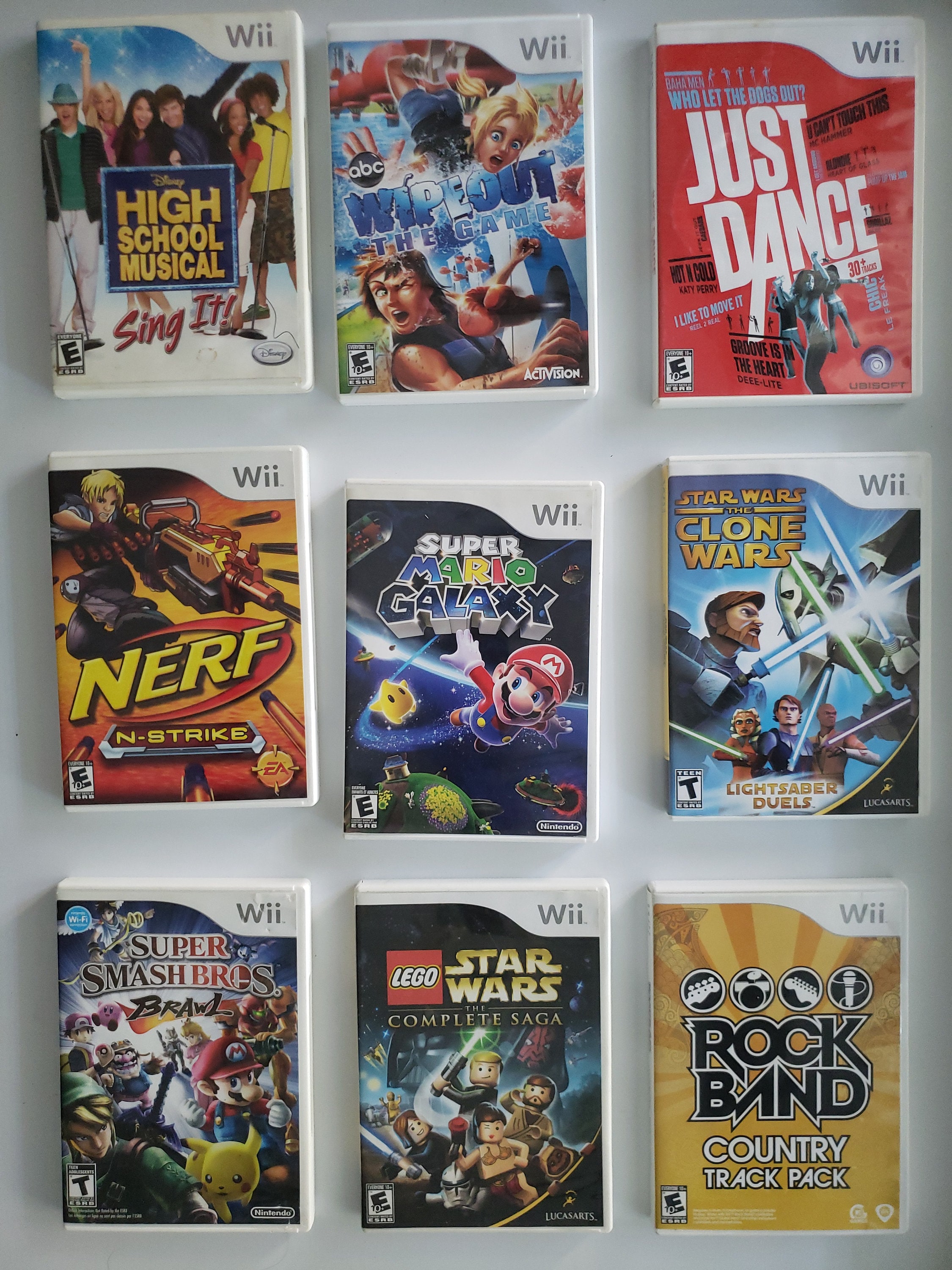 Authentic Nintendo Wii Games - Etsy