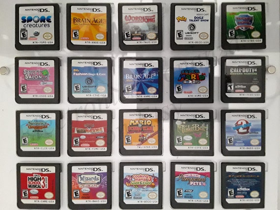 Authentic Nintendo DS Games for DS / Dslite / Dsi / 3DS XL and 