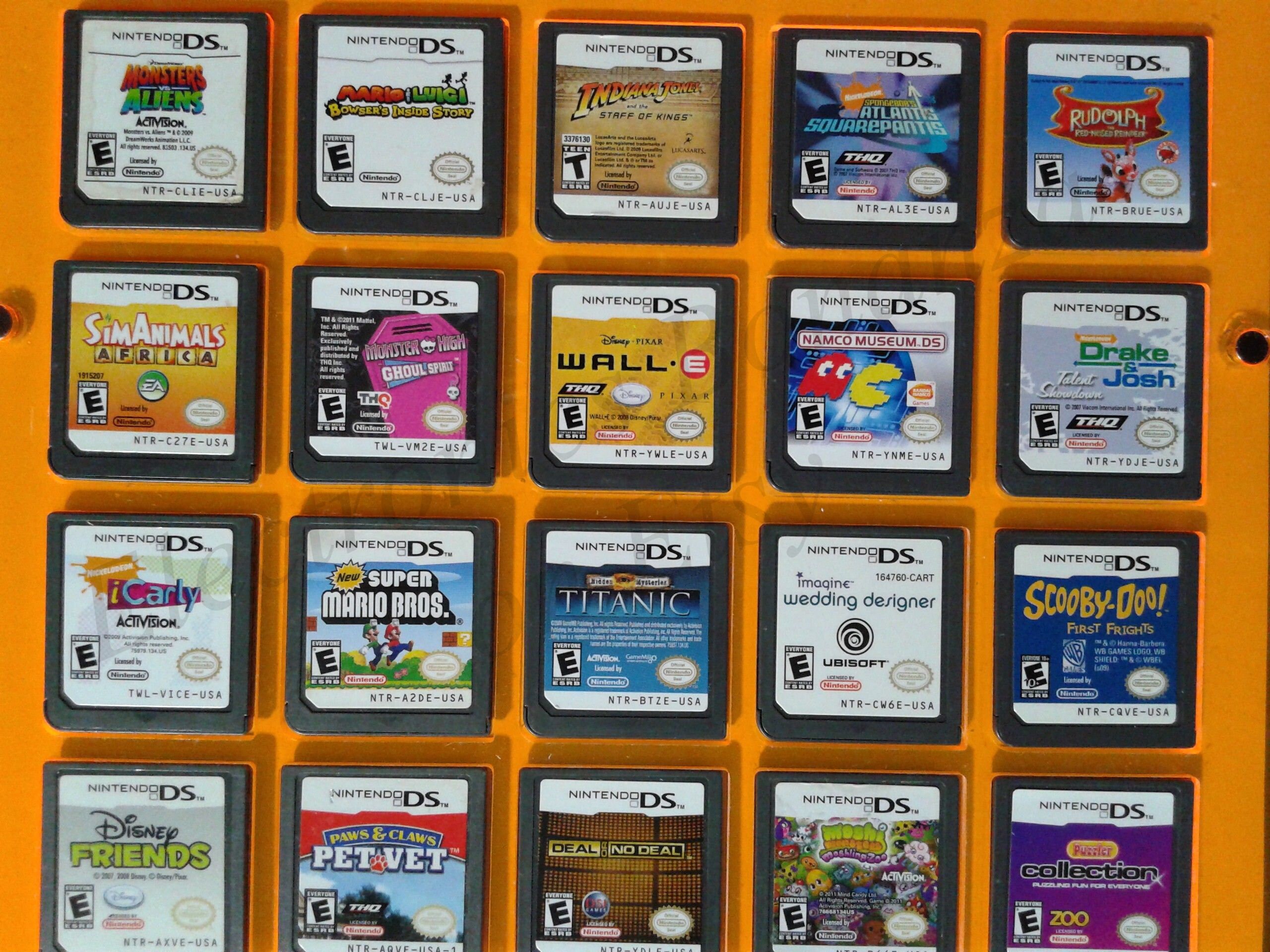 Authentic Nintendo DS Games for DS / Dslite / Dsi / 3DS XL and 2DS