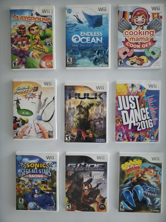 Authentic Nintendo Wii Games - Etsy 日本