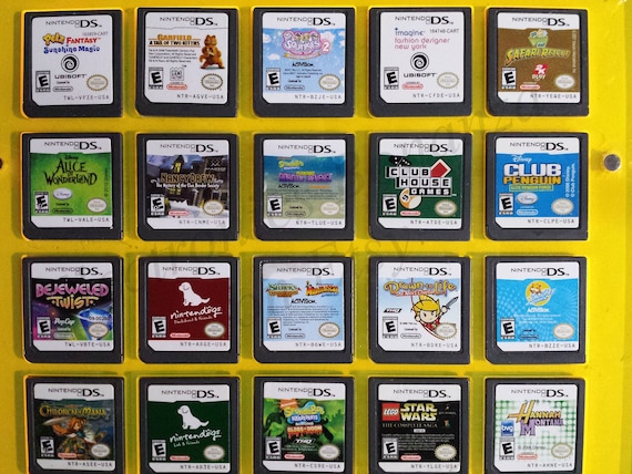 Authentic Nintendo DS Games for DS / Dslite / Dsi / 3DS XL and 2DS
