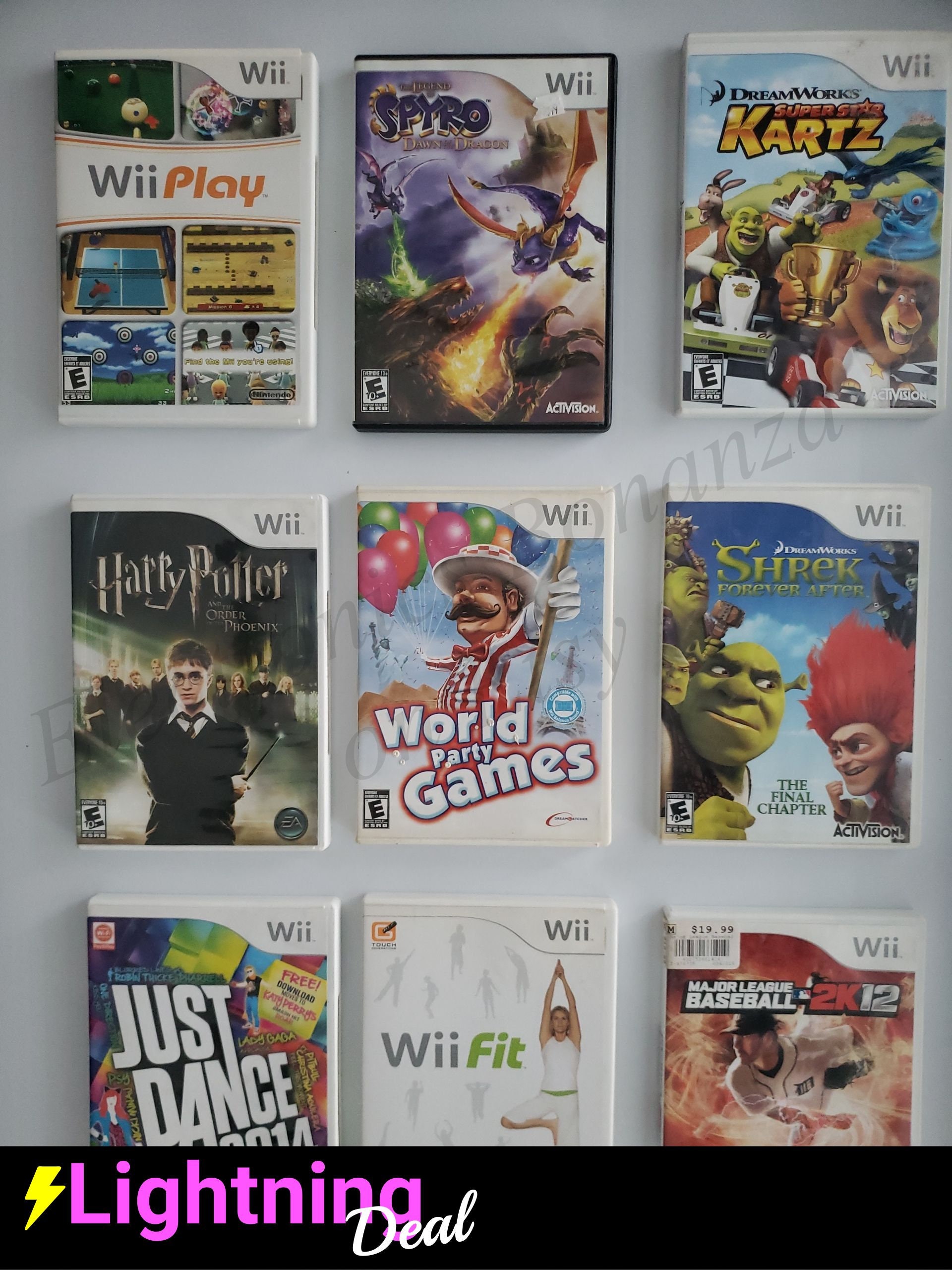 Authentic Wii Games - Etsy