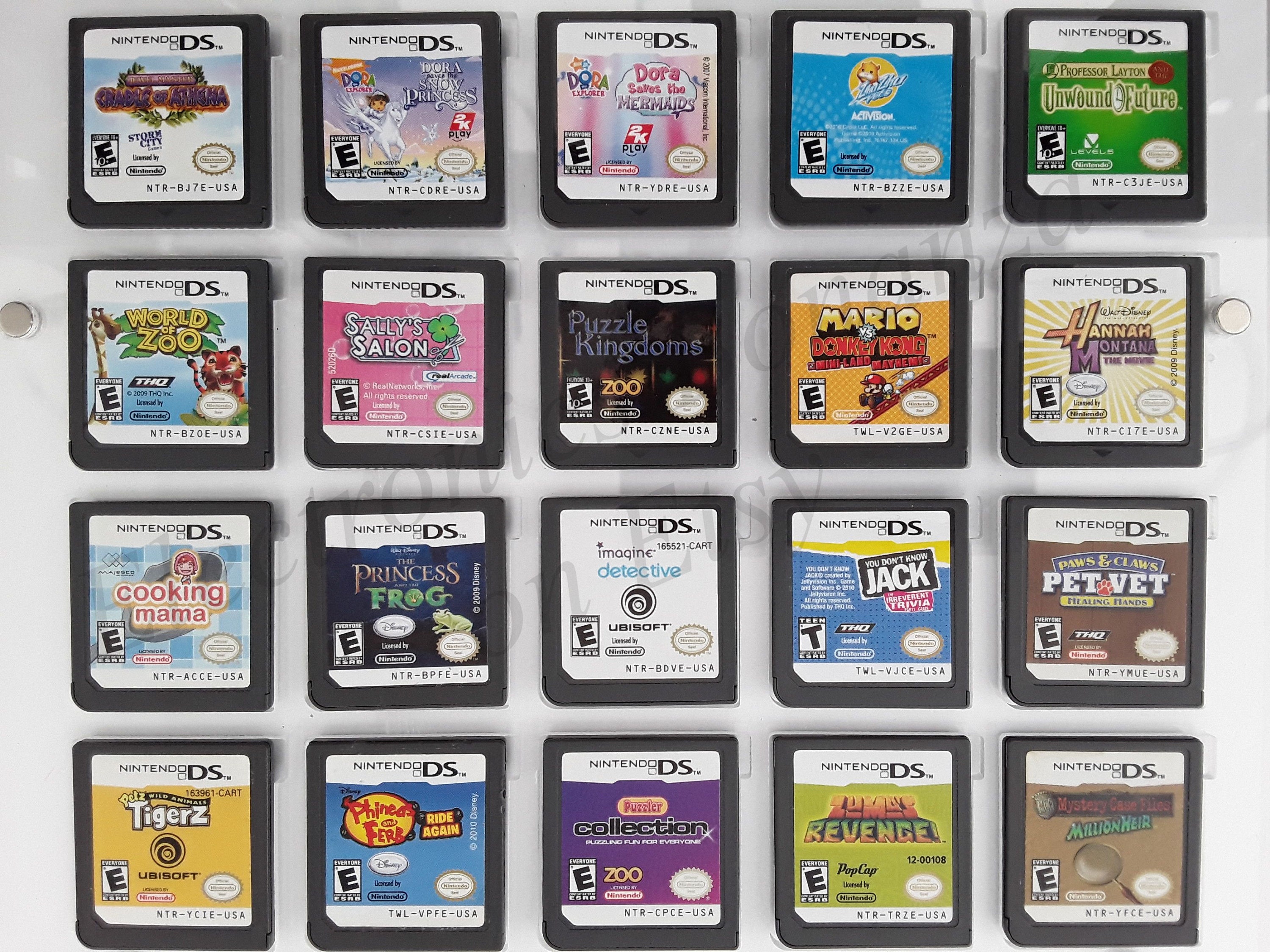 Authentic Nintendo DS Games for DS / Dslite / Dsi / 3DS XL and 2DS