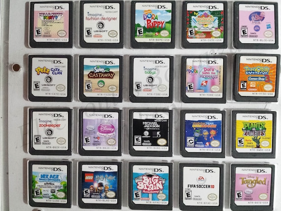 Authentic Nintendo DS Games for DS / Dslite / Dsi / 3DS XL and 2DS