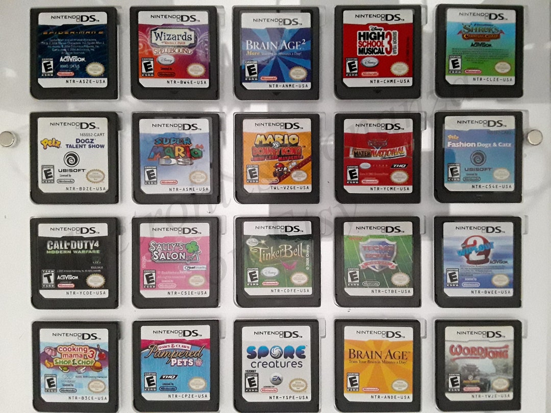 Authentic Nintendo DS Games for DS / Dslite / Dsi / 3DS XL and 2DS Etsy