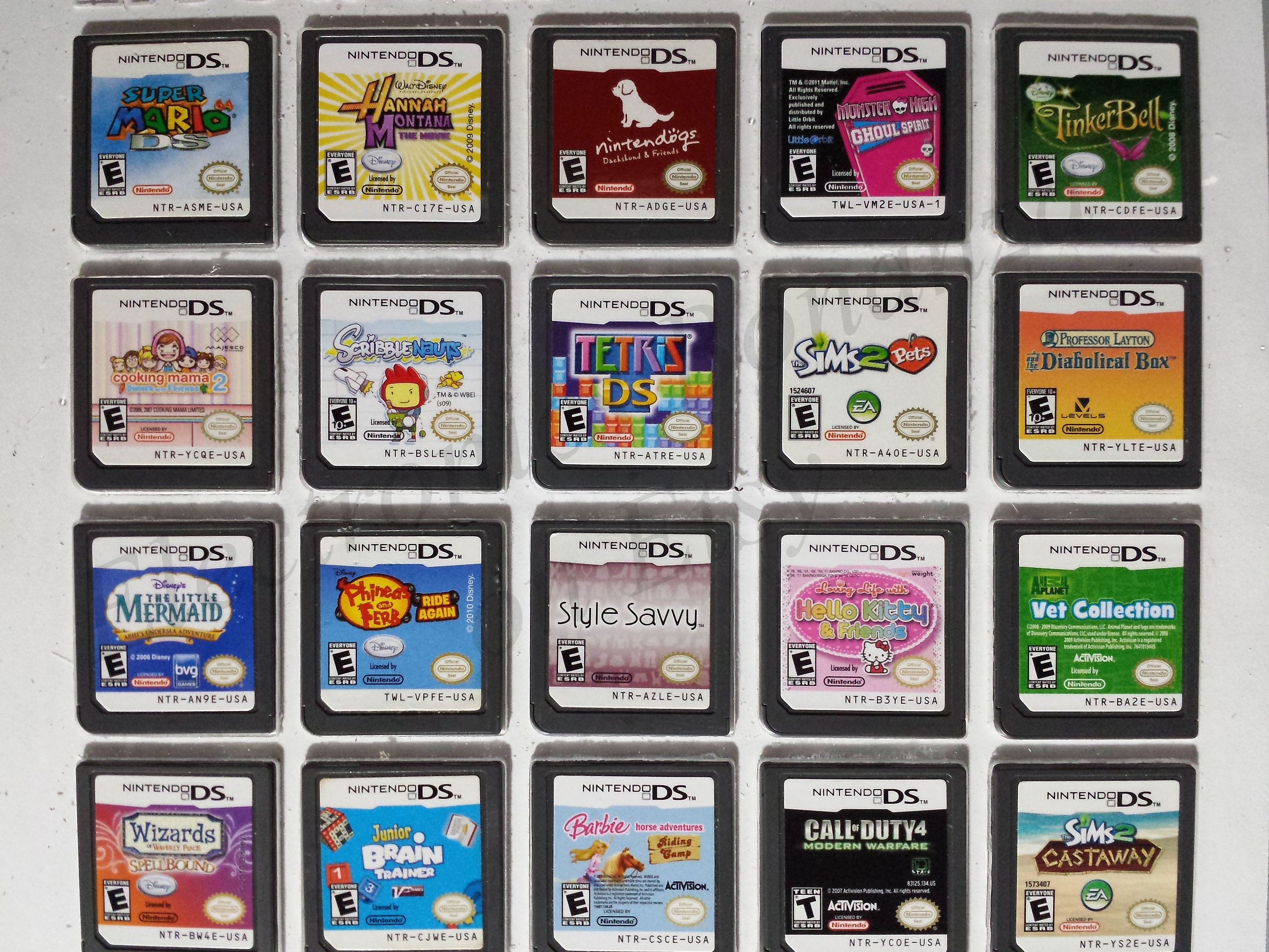 PSP1000-3DSLL DSi DSLite まとめ売り Authentic Nintendo DS Games for DS / Dslite / Dsi / 3DS XL and 2DS