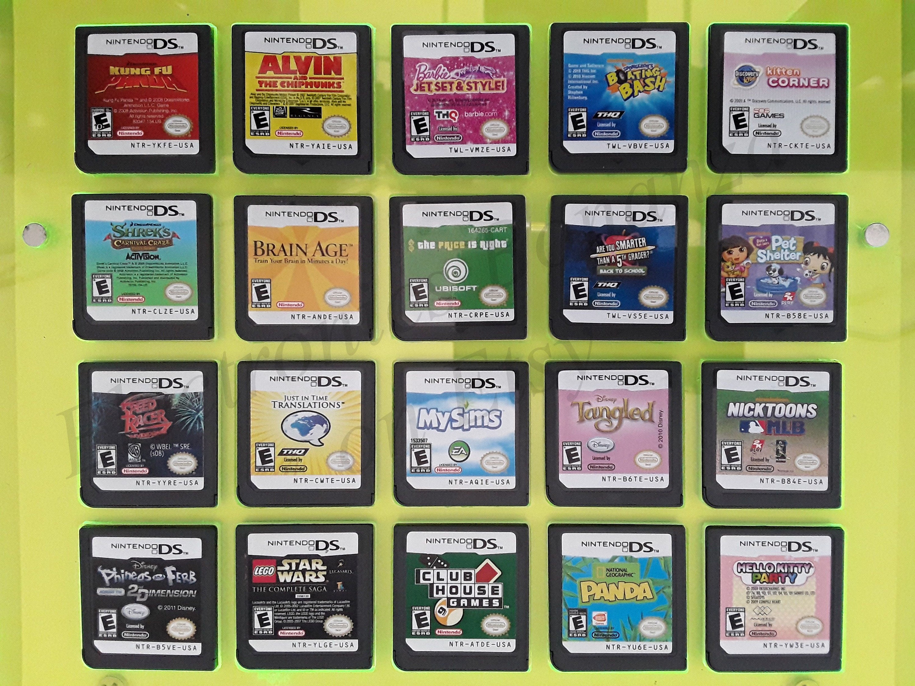 Authentic Nintendo DS Games for DS / Dslite / Dsi / 3DS XL and 2DS
