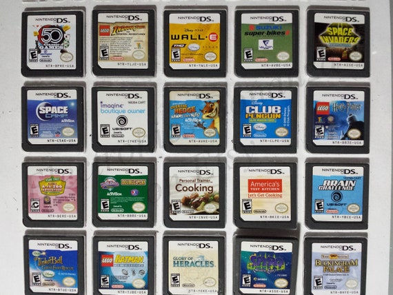 Authentic Nintendo DS Games for DS / Dslite / Dsi / 3DS XL and 2DS