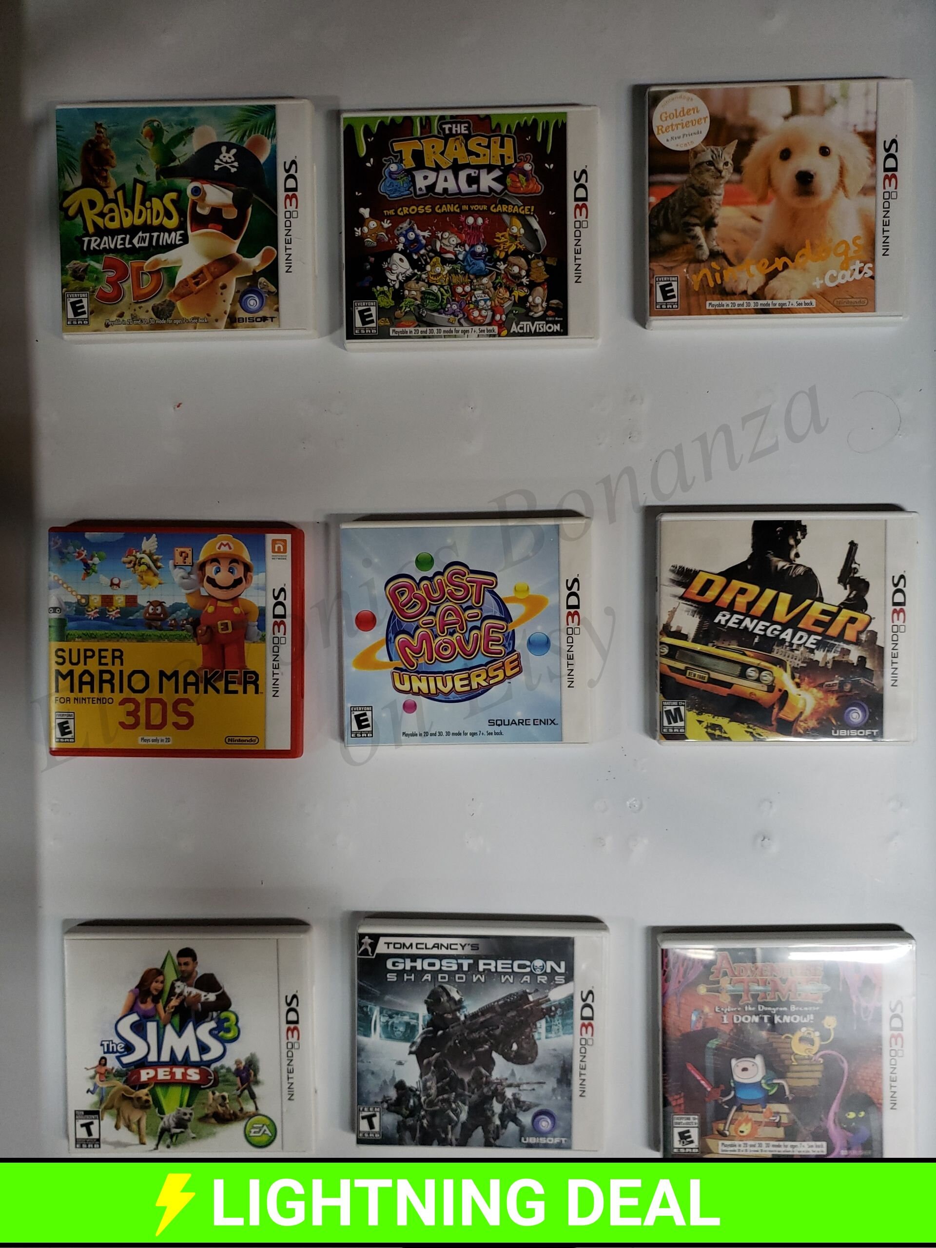 Authentic Nintendo 3DS Games - Etsy