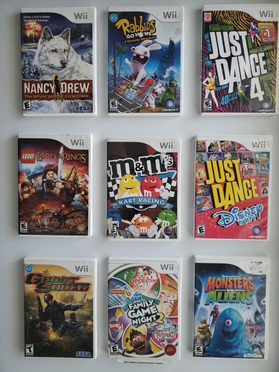 wiiソフト Authentic Nintendo Wii Games - Etsy