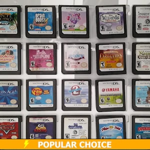 Authentic Nintendo DS Games for DS / DSLite / DSi / 3DS XL and 2DS